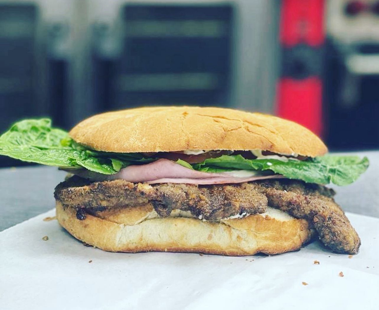 Milanesa Sandwich.