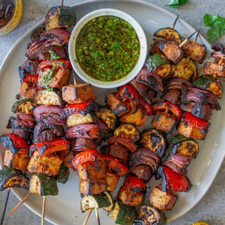 Mixed veggie skewers (10 skewers)