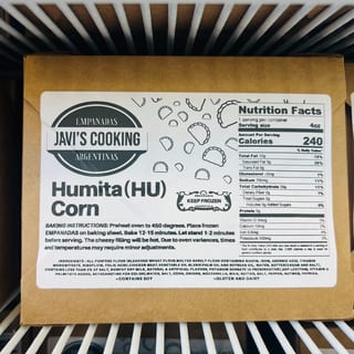 HUMITA-HU (4pack) frozen empanadas