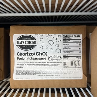 CHORIZO-Cho (4pack) frozen empanadas