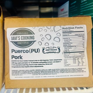 PUERCO-PU (4pack) frozen empanadas