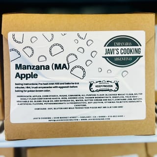 MANZANA-MA (6pack) frozen small empanadas