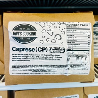 CAPRESE-CP (4pack) frozen empanadas
