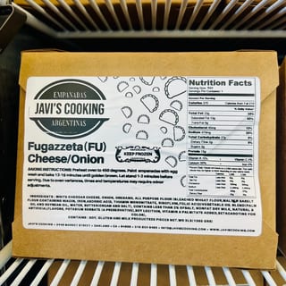 FUGAZETTA-FU (4pack) frozen empanadas