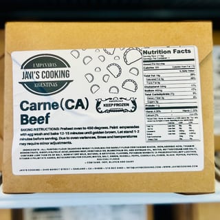 CARNE-CA (4pack) frozen empanadas